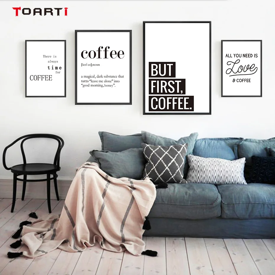 Coffee Quotes Posters Prints Modern Canvas Painting On The Wall Love Coffee Art For Kitchen Living Room Home Decor Family Gift
Coffee Quotes Posters Prints Modern Canvas Painting On The Wall Love Coffee Art For Kitchen Living Room Home Decor Family Gift