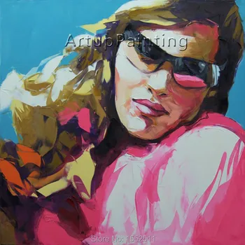 Palette knife painting portrait Palette knife Face Oil painting Impasto figure on canvas Hand painted Francoise Nielly 0610-4
Palette knife painting portrait Palette knife Face Oil painting Impasto figure on canvas Hand painted Francoise Nielly 0610-4