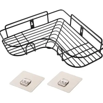 Drilling Free Corner Storage Rack Iron Toilet Storage Rack Triangular Kitchen Rack Bathroom Corner Rack
Drilling Free Corner Storage Rack Iron Toilet Storage Rack Triangular Kitchen Rack Bathroom Corner Rack