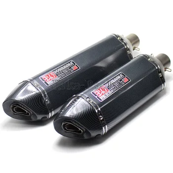 Universal Inlet 51mm / 61mm Motorcycle Exhaust Pipe Muffler Modify Yoshimura Motorbike Escape moto Tail with Removable DB Killer
Universal Inlet 51mm / 61mm Motorcycle Exhaust Pipe Muffler Modify Yoshimura Motorbike Escape moto Tail with Removable DB Killer