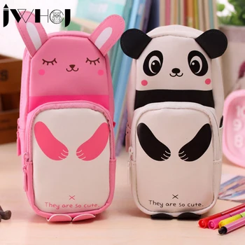 1pcs New Kawaii panda and rabbit Zipper Pencil Bag PU waterproof Pencil Case Cosmetic Bag children gift stationery Free shipping
1pcs New Kawaii panda and rabbit Zipper Pencil Bag PU waterproof Pencil Case Cosmetic Bag children gift stationery Free shipping