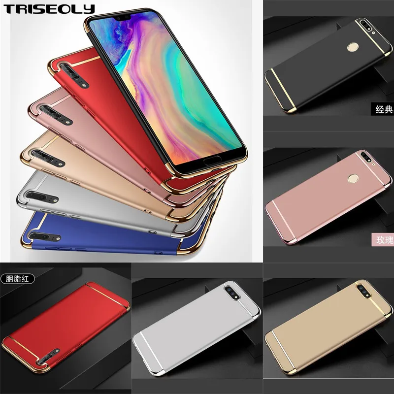 TRISEOLY Plating Hard PC Case For Huawei Y6 Y5 Y7 Prime 2018 P30 Mate 10 Lite Honor 10 9 Lite 7C 7A Pro 8X 8C P Smart 2019 Cases
TRISEOLY Plating Hard PC Case For Huawei Y6 Y5 Y7 Prime 2018 P30 Mate 10 Lite Honor 10 9 Lite 7C 7A Pro 8X 8C P Smart 2019 Cases