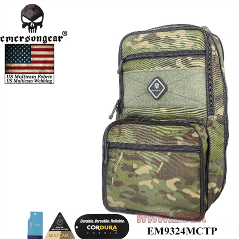 Emersongear D3 Multi-purposed Vest Backpack Assault Backpack Operator Pack Molle Military Hunting Bag
Emersongear D3 Multi-purposed Vest Backpack Assault Backpack Operator Pack Molle Military Hunting Bag