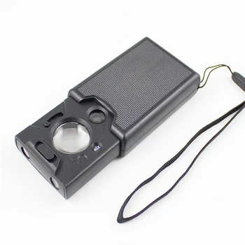 30pcs/lot 9585 3 Lens Portable 30X 45X 60X Magnifier Jewelers Loupe Loop Magnifying Glass with LED UV Light
30pcs/lot 9585 3 Lens Portable 30X 45X 60X Magnifier Jewelers Loupe Loop Magnifying Glass with LED UV Light
