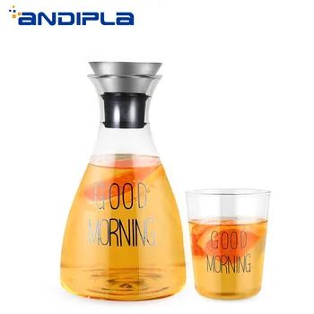 1700ml Brief Nordic Coffee Teapot Lemon Flower Teapots Heat Resistant Glass Water Bottle Large Capacity Juice Jug Home Drinkware
1700ml Brief Nordic Coffee Teapot Lemon Flower Teapots Heat Resistant Glass Water Bottle Large Capacity Juice Jug Home Drinkware