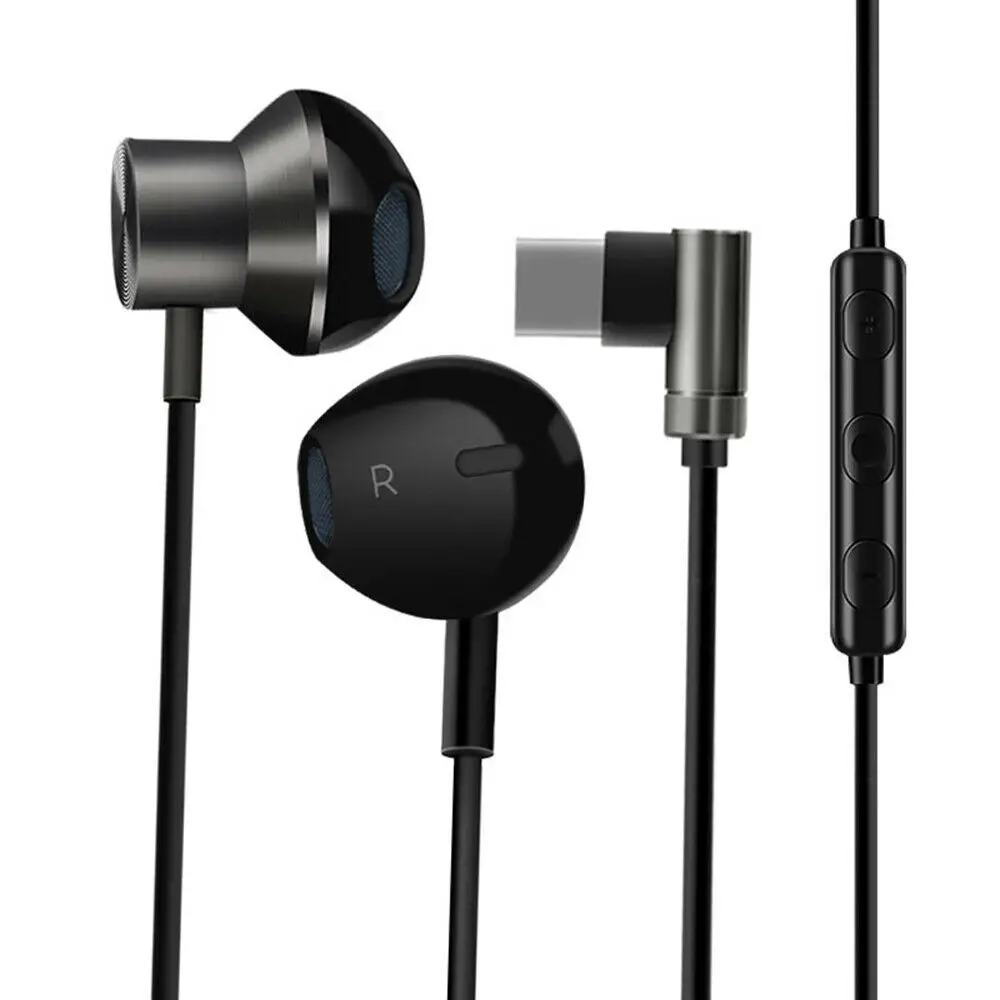 Проводная гарнитура USB TYPE C Jack проводные наушники с микрофоном HD стереонаушники