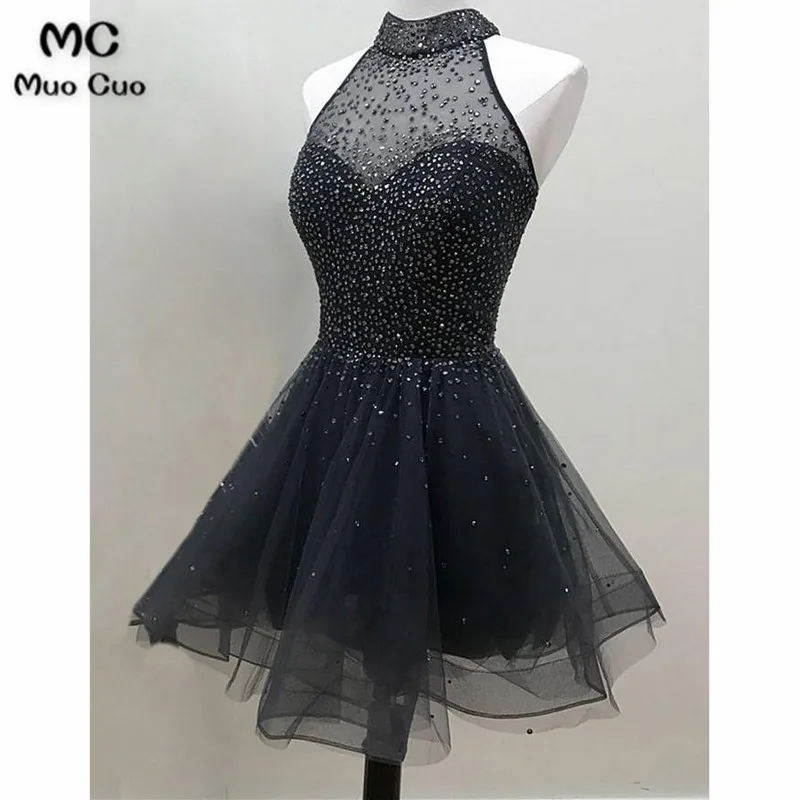 See Though 2018 Black Short Graduation Homecoming Dresses with Beaded Organza Homecoming Cocktail Party Dress Short
See Though 2018 Black Short Graduation Homecoming Dresses with Beaded Organza Homecoming Cocktail Party Dress Short