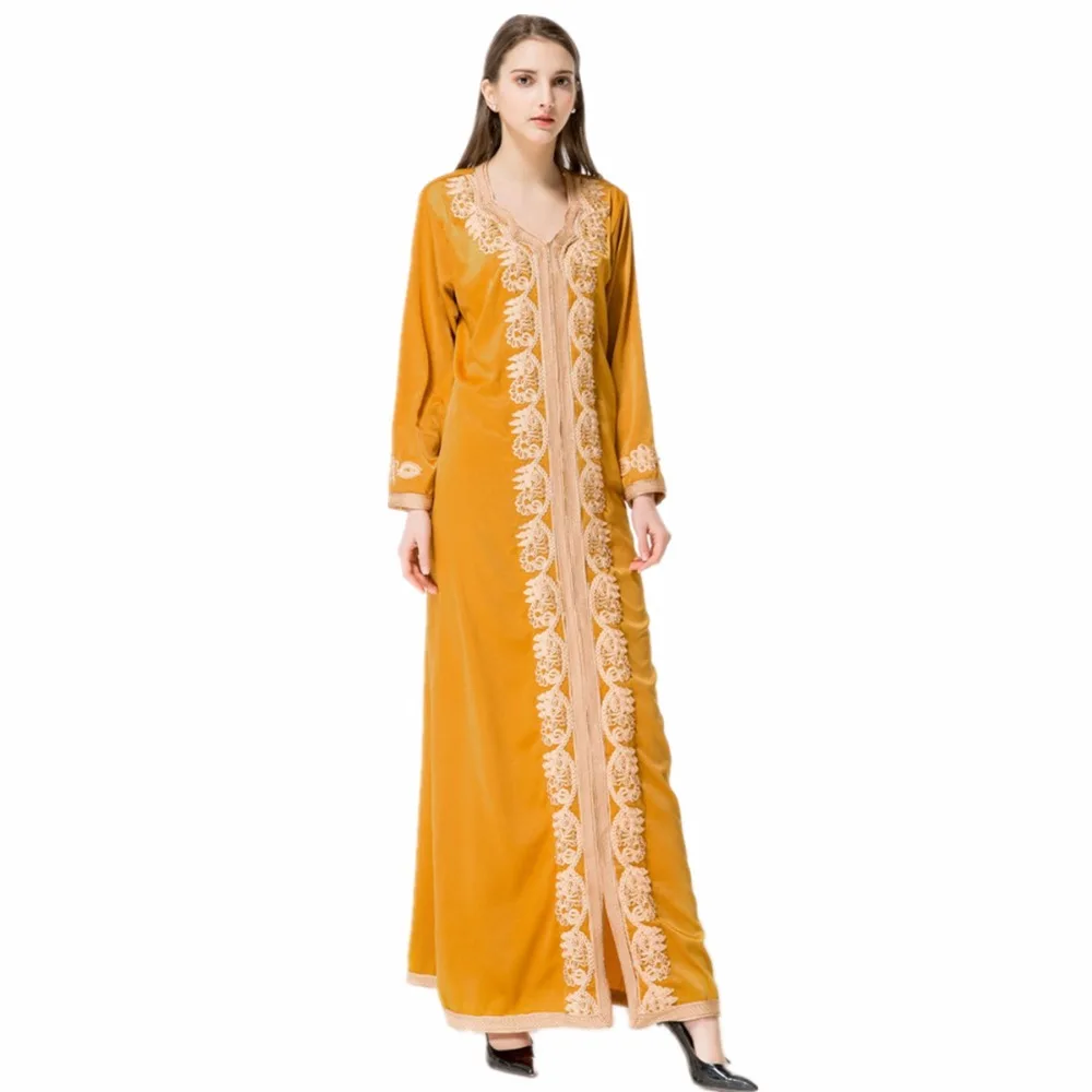 Adult Casual beading silk fabric Robes Musulmane Dubai Fashion Muslim Dress warm Robes Arab Worship Service Muslim abaya Wj2281
Adult Casual beading silk fabric Robes Musulmane Dubai Fashion Muslim Dress warm Robes Arab Worship Service Muslim abaya Wj2281