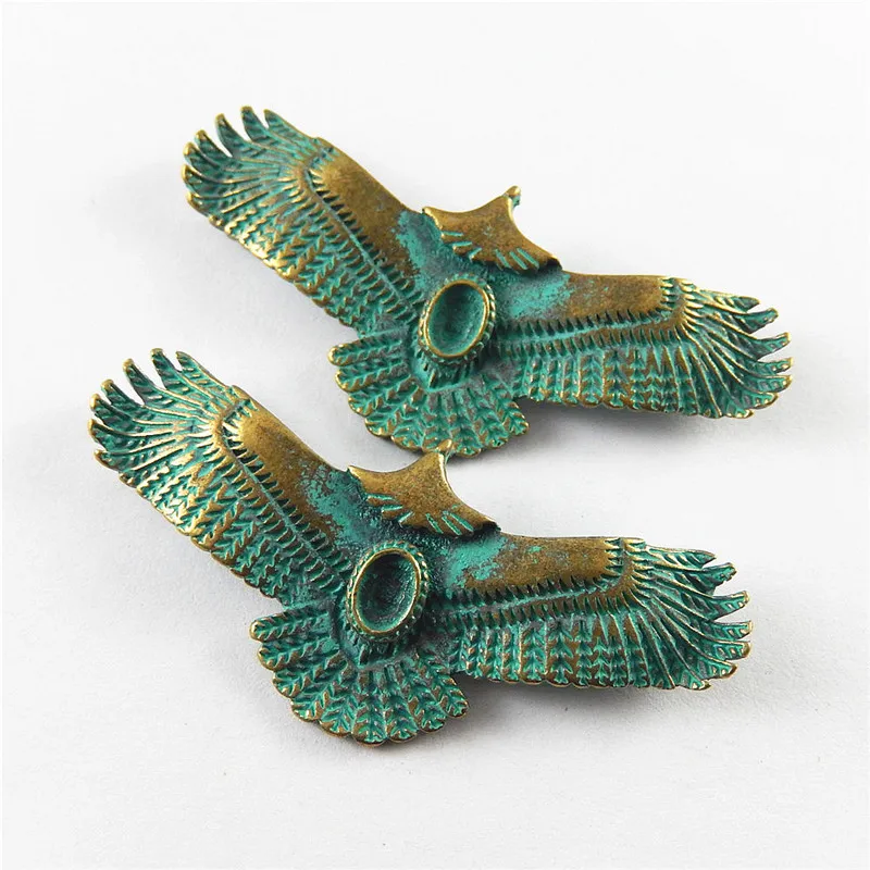 Julie Wang 5PCS Antique Green Bronze Charms Simulated Animal Flying Eagle Hanging Pendants Earring Necklace Accessories 
Julie Wang 5PCS Antique Green Bronze Charms Simulated Animal Flying Eagle Hanging Pendants Earring Necklace Accessories