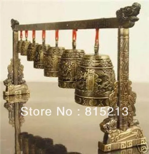 wang 000164 Meditation Gong with 7 Ornate Bell with Dragon Design Chinese Musical Instrument
wang 000164 Meditation Gong with 7 Ornate Bell with Dragon Design Chinese Musical Instrument