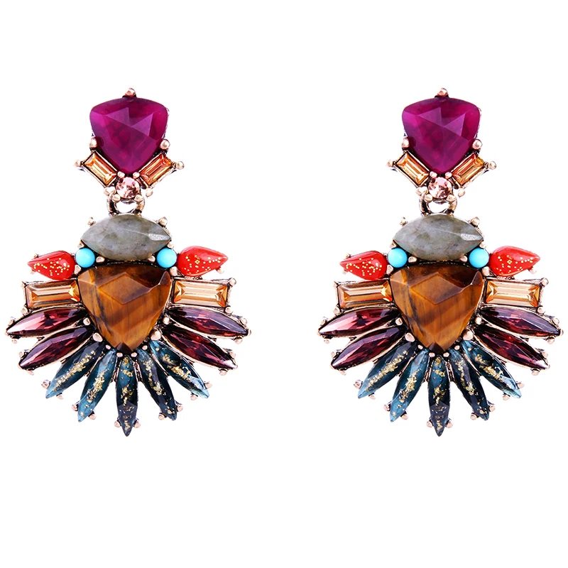 2018 Colorful Resin Natural Stone Crystal Flower Drop Earrings For Women Vintage Pending Earrings Jewelry Online Shopping India
2018 Colorful Resin Natural Stone Crystal Flower Drop Earrings For Women Vintage Pending Earrings Jewelry Online Shopping India