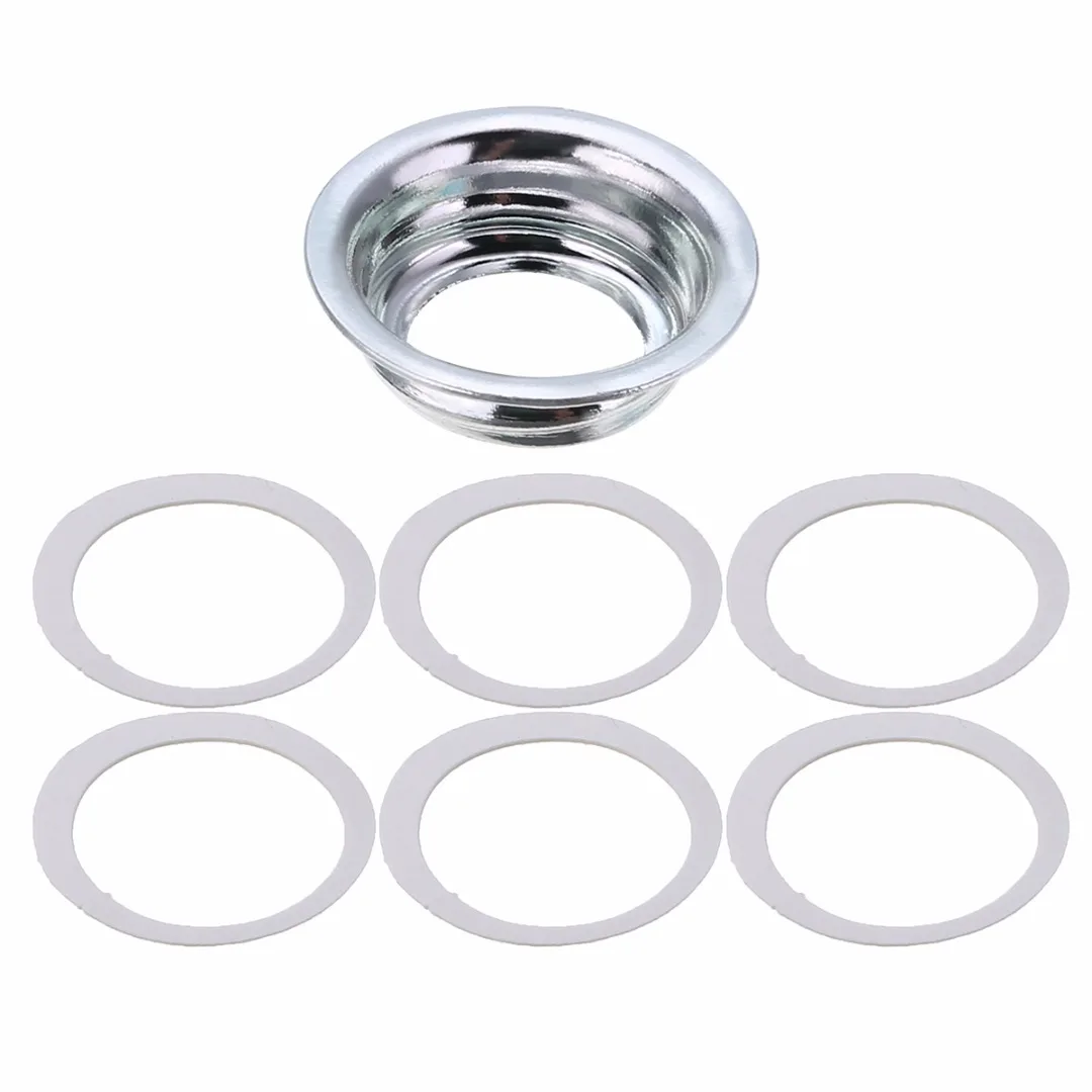 1pc Metal Kazoo With 6 Kazoo Flute Diaphragm Mouth Flute Harmonica For Beginners Kids Adult Party Gifts Musical Instrument