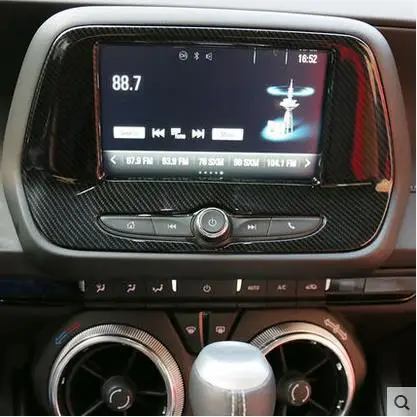 Pearl-chromed ABS/carbon fiber printing car inside 7'' navigator display decorative frame cover trim for Chevrolet Camaro 16 17
Pearl-chromed ABS/carbon fiber printing car inside 7'' navigator display decorative frame cover trim for Chevrolet Camaro 16 17