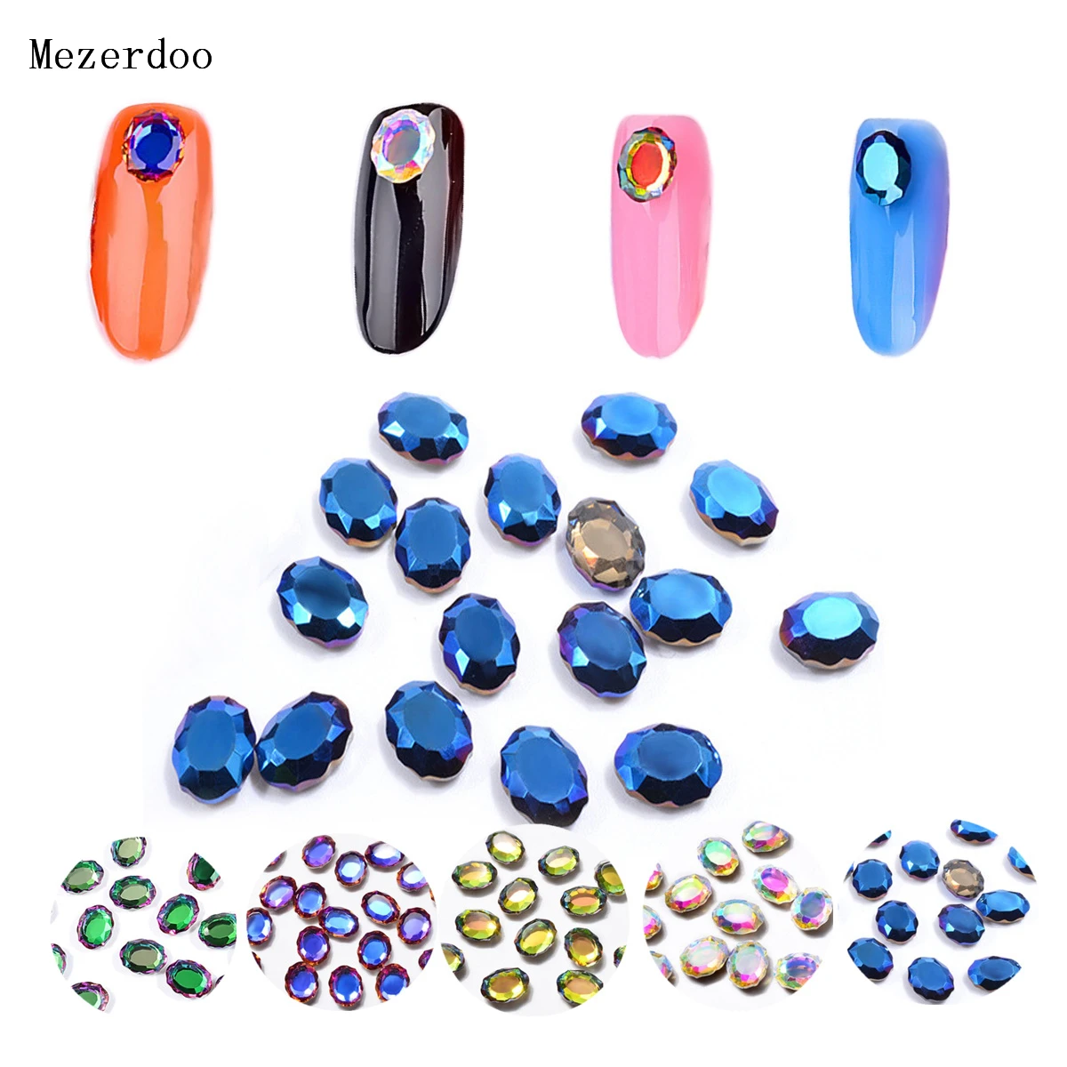 10pcs/lot AB Colorful Magic Mirror Effect Nail Art Rhinestones 3D Shiny Charm Crystal Gems Jewelry DIY Nail Glitter Decorations
10pcs/lot AB Colorful Magic Mirror Effect Nail Art Rhinestones 3D Shiny Charm Crystal Gems Jewelry DIY Nail Glitter Decorations