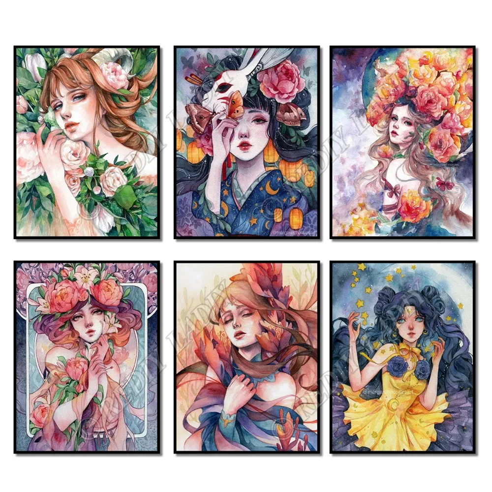 Full Square / Round Diamond Painting Crystal Mosaic Flowers and Girl Diamond Embroidery Beaded Cross Stitch Pixel Hobby & Crafts
Full Square / Round Diamond Painting Crystal Mosaic Flowers and Girl Diamond Embroidery Beaded Cross Stitch Pixel Hobby & Crafts