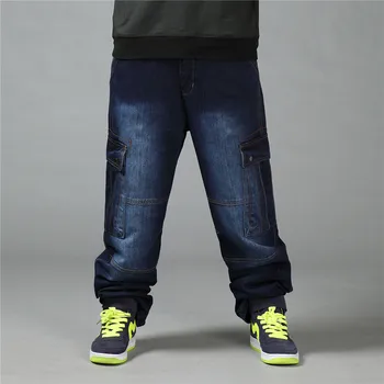 2019 New Men's Loose jeans Spring and Autumn trend Men's Hip-Hop jeans Men's Large size trousers Size 30-42 44 46
2019 New Men's Loose jeans Spring and Autumn trend Men's Hip-Hop jeans Men's Large size trousers Size 30-42 44 46