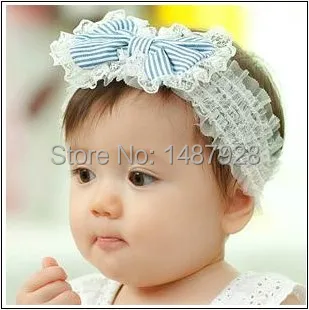 Direct Super Meng child stripe bow lace hair band Korean baby pictures princess tiara hair accessories wholesale
Direct Super Meng child stripe bow lace hair band Korean baby pictures princess tiara hair accessories wholesale