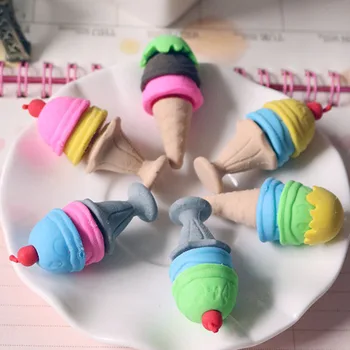 6pcs Random Cartoon Simulation Ice Cream Creative Pencil Eraser Fashion Children School Toy Supplies Kawaii Stationery Eraser
6pcs Random Cartoon Simulation Ice Cream Creative Pencil Eraser Fashion Children School Toy Supplies Kawaii Stationery Eraser