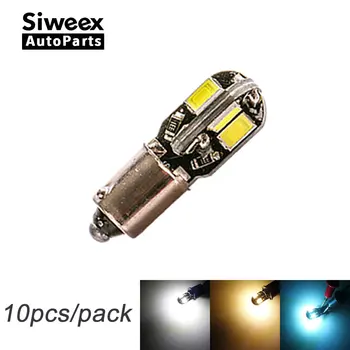 10 PCS/Lot BA9S T4W Car LED Bulbs 8 SMD 5730 Reading Side Marker Light License Plate Door Lamp 12V Warm White or White for Car
10 PCS/Lot BA9S T4W Car LED Bulbs 8 SMD 5730 Reading Side Marker Light License Plate Door Lamp 12V Warm White or White for Car