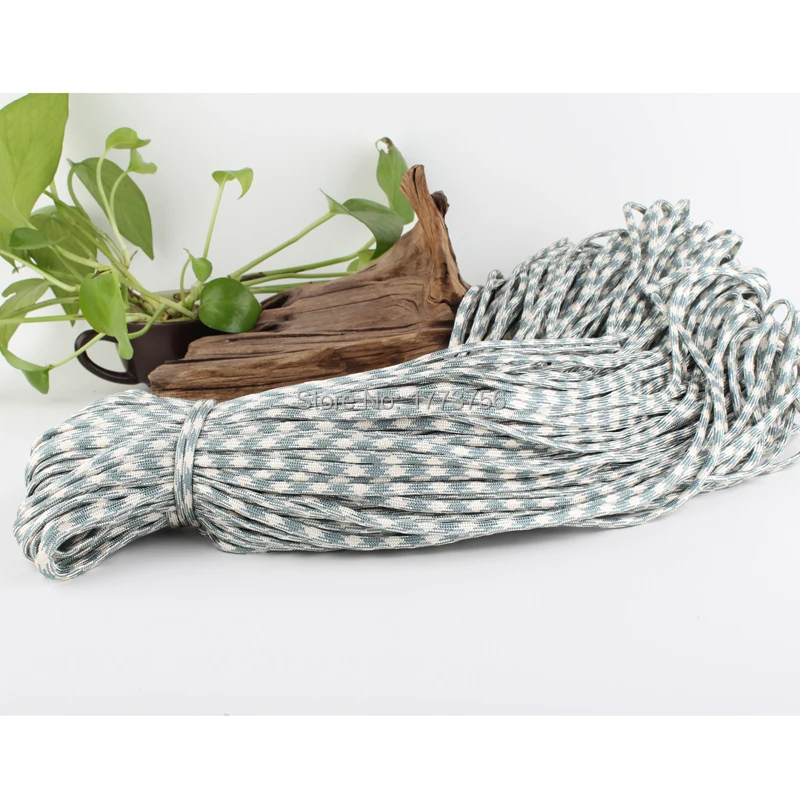 100FT 7-Strand Camouflage Parachute Cords For Survival Paracord Bracelets Camo | Спорт и развлечения
