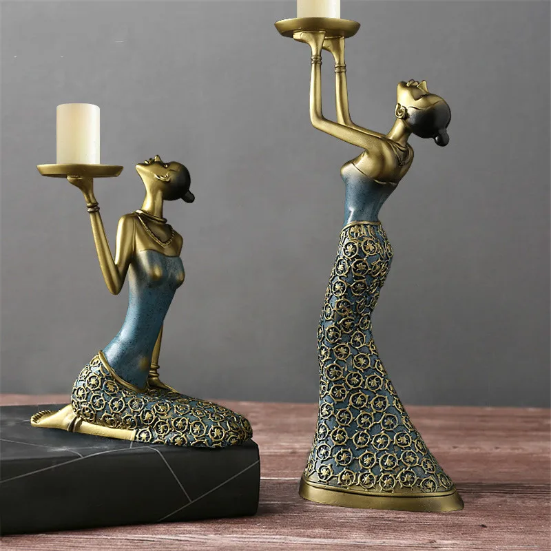 American creative living room candle candlestick decoration soft decoration home accessories indoor porch TV cabinet crafts
American creative living room candle candlestick decoration soft decoration home accessories indoor porch TV cabinet crafts