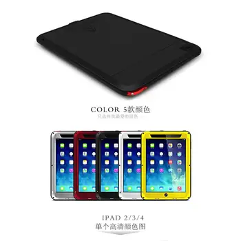 XSKEMP Powerful Shockproof Aluminum Case Cover For iPad 2 3 4 9.7 Heavy Duty Hard Gorilla Toughened Glass Shockproof Full Shell
XSKEMP Powerful Shockproof Aluminum Case Cover For iPad 2 3 4 9.7 Heavy Duty Hard Gorilla Toughened Glass Shockproof Full Shell