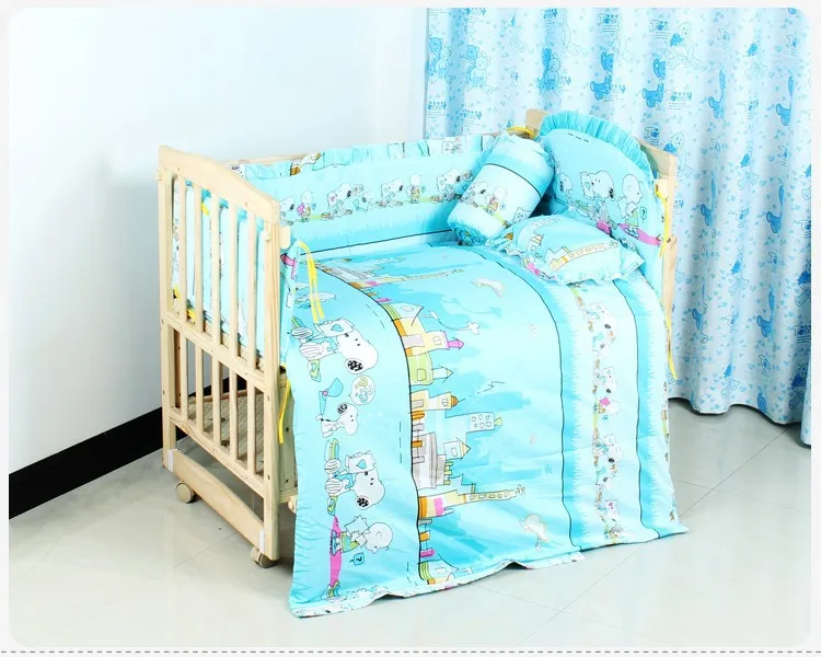 Promotion! 6PCS 100% cotton baby bedding sets, baby cot bedding sets ,bedlinen,unpick(3bumpers+matress+pillow+duvet)
Promotion! 6PCS 100% cotton baby bedding sets, baby cot bedding sets ,bedlinen,unpick(3bumpers+matress+pillow+duvet)