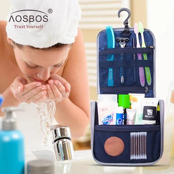 Aosbos Portable Cosmetic Bag Multifunctional Waterproof Makeup Bags Women Hanging Travel Organizer Men Toiletry Bag Necessaries
Aosbos Portable Cosmetic Bag Multifunctional Waterproof Makeup Bags Women Hanging Travel Organizer Men Toiletry Bag Necessaries