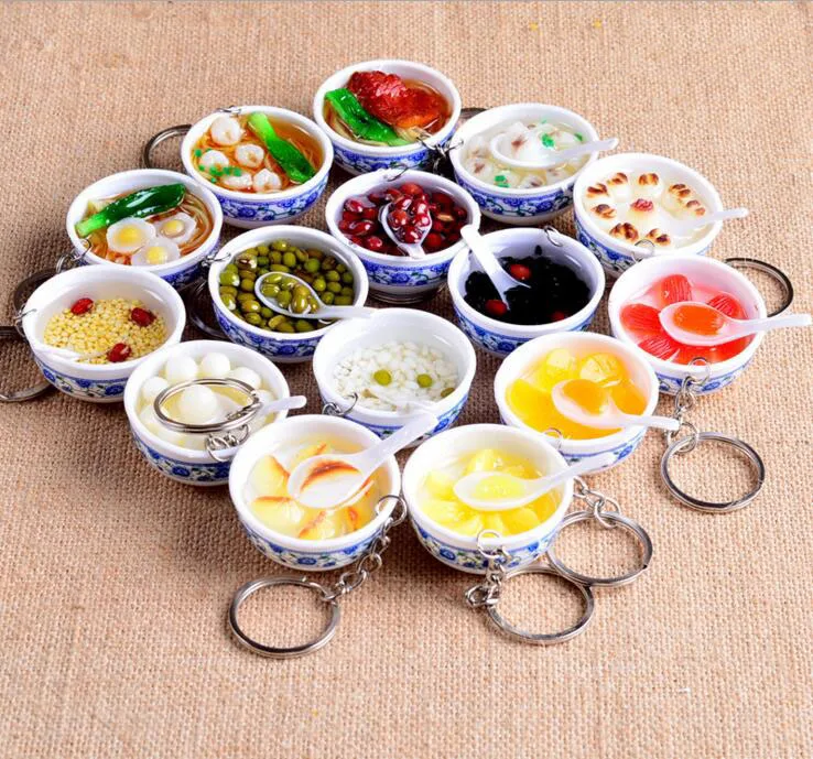 Creative Style Chinese Simulation Food Mini Pendant Key Chains Imitatiton Noodle Metal Key Ring Keychains
Creative Style Chinese Simulation Food Mini Pendant Key Chains Imitatiton Noodle Metal Key Ring Keychains