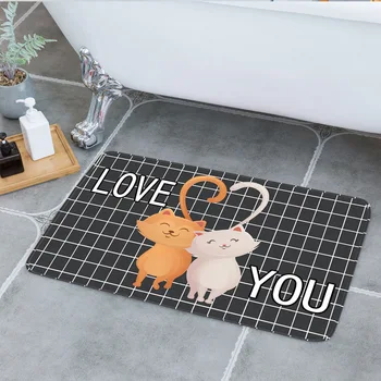 Cartoon Lovely Cats Dogs Painting Carpets Anti-slip Kitchen Carpet Bathroom Floor Mat Outdoor Rugs Animal Front Door Mats
Cartoon Lovely Cats Dogs Painting Carpets Anti-slip Kitchen Carpet Bathroom Floor Mat Outdoor Rugs Animal Front Door Mats