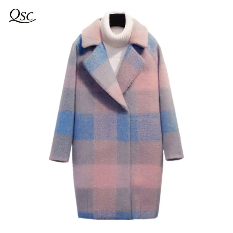 Long Wool Coat Women 2018 New Warm Slim Rgular Sleeve Womens Outerwear Fashion Winter Office Lady Coats Woman
Long Wool Coat Women 2018 New Warm Slim Rgular Sleeve Womens Outerwear Fashion Winter Office Lady Coats Woman