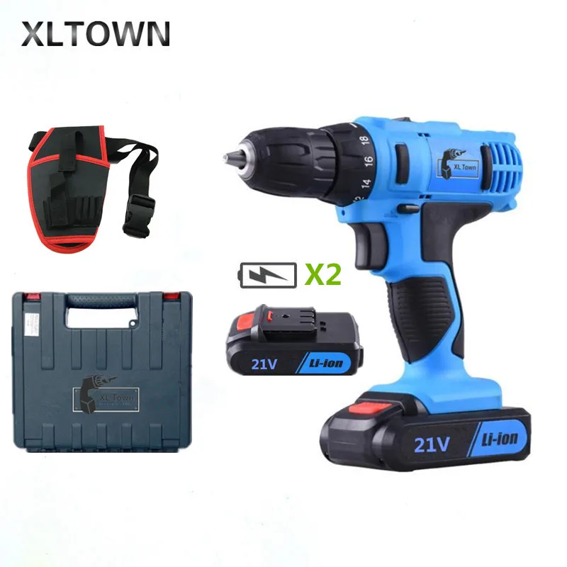 XLTOWN 21v Cordless Electric Screwdriver with 2 battery Cordless Drill Rechargeable Lithium Battery Electric Screwdriver Tools
XLTOWN 21v Cordless Electric Screwdriver with 2 battery Cordless Drill Rechargeable Lithium Battery Electric Screwdriver Tools