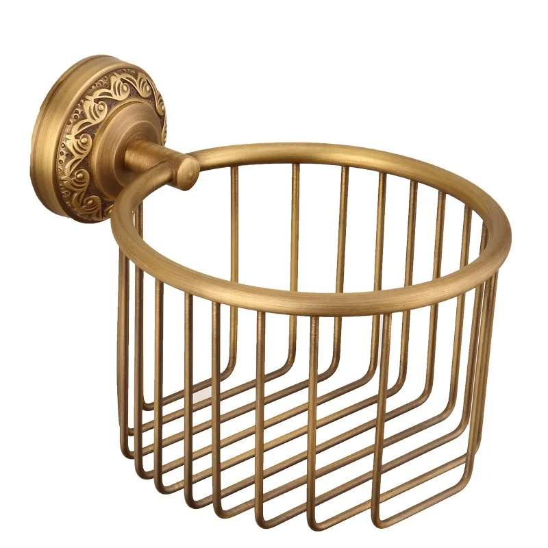 Paper Holders Wall Mounted Bathroom Accessories Toilet Paper Holders Black Bathroom WC Basket Tissue Holder
Paper Holders Wall Mounted Bathroom Accessories Toilet Paper Holders Black Bathroom WC Basket Tissue Holder