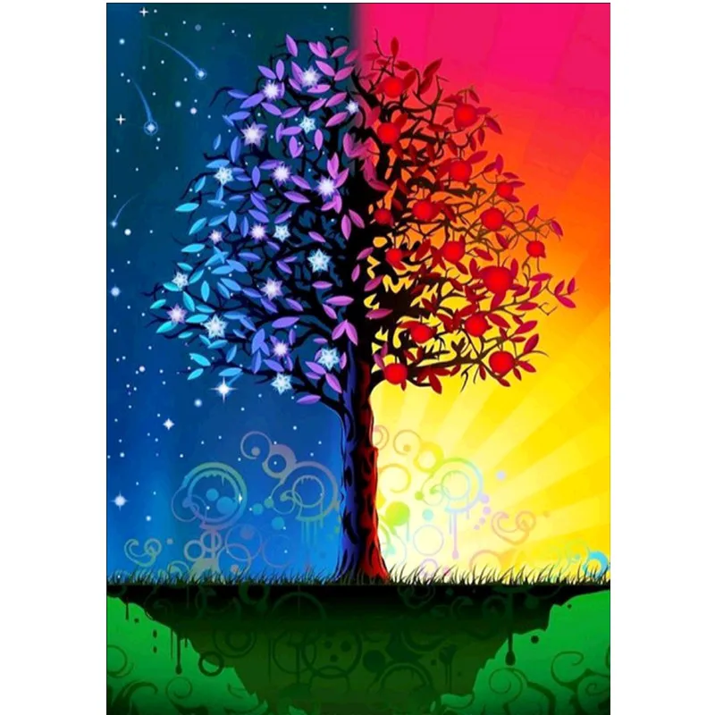5D DIY full circle diamond painting cartoon landscape tree embroidery cross stitch mosaic diamond home decoration love gift
5D DIY full circle diamond painting cartoon landscape tree embroidery cross stitch mosaic diamond home decoration love gift