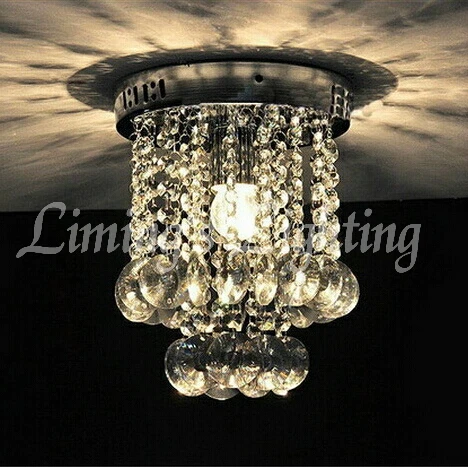 

150mm~350mm Modern European E14 LED Bulbs K9 Crystal Ball Home Chandelier Luxury 110V-240V Fixture Pendant Lamp Light Lighting