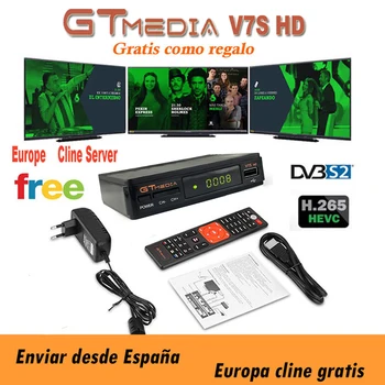 Freesat V7S HD DVB-S2 Satellite Receiver Full 1080P HD Receptor Support Europe Cline PowerVu YouTube Biss key Set Top Box PK V7
Freesat V7S HD DVB-S2 Satellite Receiver Full 1080P HD Receptor Support Europe Cline PowerVu YouTube Biss key Set Top Box PK V7