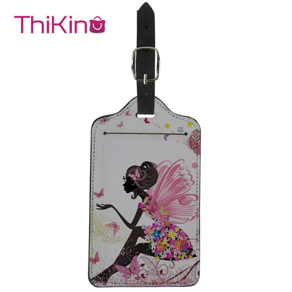 Thikin Elegant Ballet Luggage Tag Women Travel Accessories PU Suitcase ID Address Holder Baggage Boarding Tag Portable Label
Thikin Elegant Ballet Luggage Tag Women Travel Accessories PU Suitcase ID Address Holder Baggage Boarding Tag Portable Label