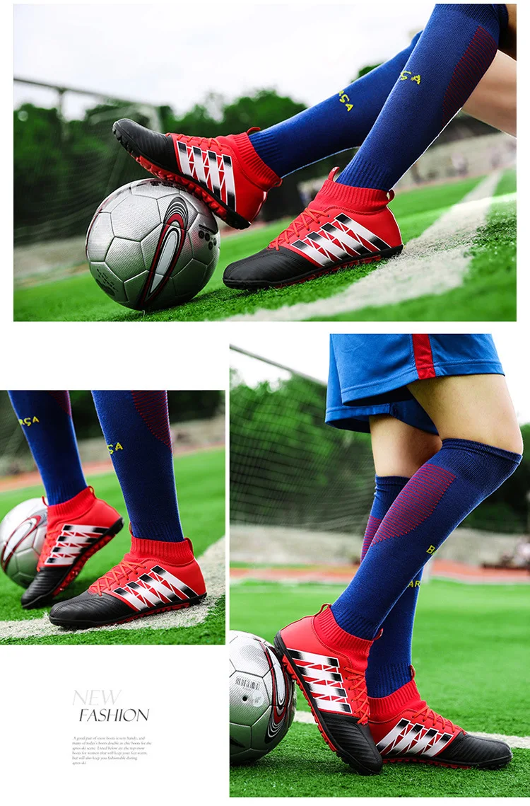 2017 High Ankle Kids Football Boots Superfly Original Cheap Indoor Soccer Shoes Cleats Boys Girls Sneakers High Quality 2