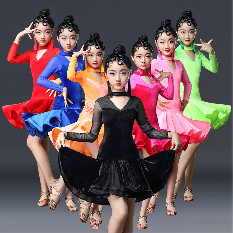2019 Ballroom Dresses Girls Dress For Dance Kids Children Latin Dance Dresses Salsa Skirt Dancewear Latin Girls Rumba
2019 Ballroom Dresses Girls Dress For Dance Kids Children Latin Dance Dresses Salsa Skirt Dancewear Latin Girls Rumba