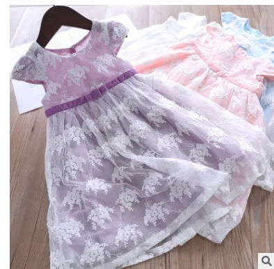 Kids Fancy Dress Spring Summer 2019 New Girl Embroidered Waist Butterfly Netting Yarn Children's Dress Wholesale
Kids Fancy Dress Spring Summer 2019 New Girl Embroidered Waist Butterfly Netting Yarn Children's Dress Wholesale