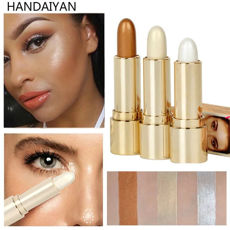 HANDAIYAN Highlighter Stick Glitter Highlighter Contour Concealer Brightener Face Glow Bronzer Makeup Highlighter Stick Shimmer
HANDAIYAN Highlighter Stick Glitter Highlighter Contour Concealer Brightener Face Glow Bronzer Makeup Highlighter Stick Shimmer