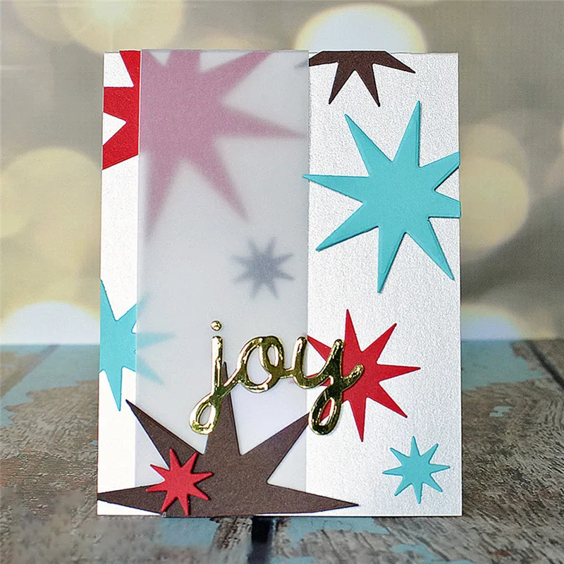 Octagonal Star Metal Cutting Dies for Scrapbooking Card Making Album Craft Die Cuts Paper Decorative Embossing Stencil
Octagonal Star Metal Cutting Dies for Scrapbooking Card Making Album Craft Die Cuts Paper Decorative Embossing Stencil
