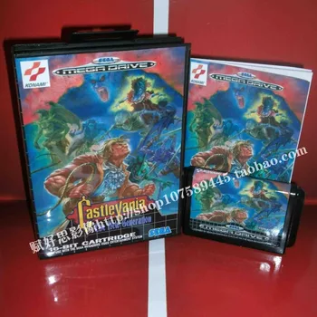 Sega MD game - Castlevania the new generation with Box and Manual for 16 bit Sega MD game Cartridge Megadrive Genesis system
Sega MD game - Castlevania the new generation with Box and Manual for 16 bit Sega MD game Cartridge Megadrive Genesis system