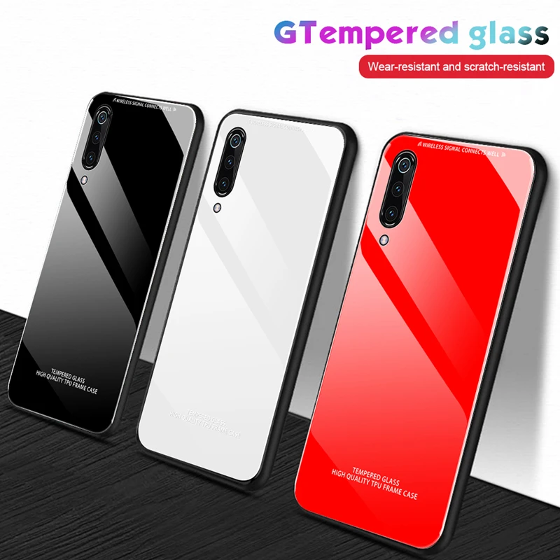 Luxury Original Beauty Glass Case for Xiaomi Mi 9T Pro 9 SE Silicone Edge Back Phone Cover For Redmi 7A K20 Pro 7 Note 5 6 7 Pro
Luxury Original Beauty Glass Case for Xiaomi Mi 9T Pro 9 SE Silicone Edge Back Phone Cover For Redmi 7A K20 Pro 7 Note 5 6 7 Pro