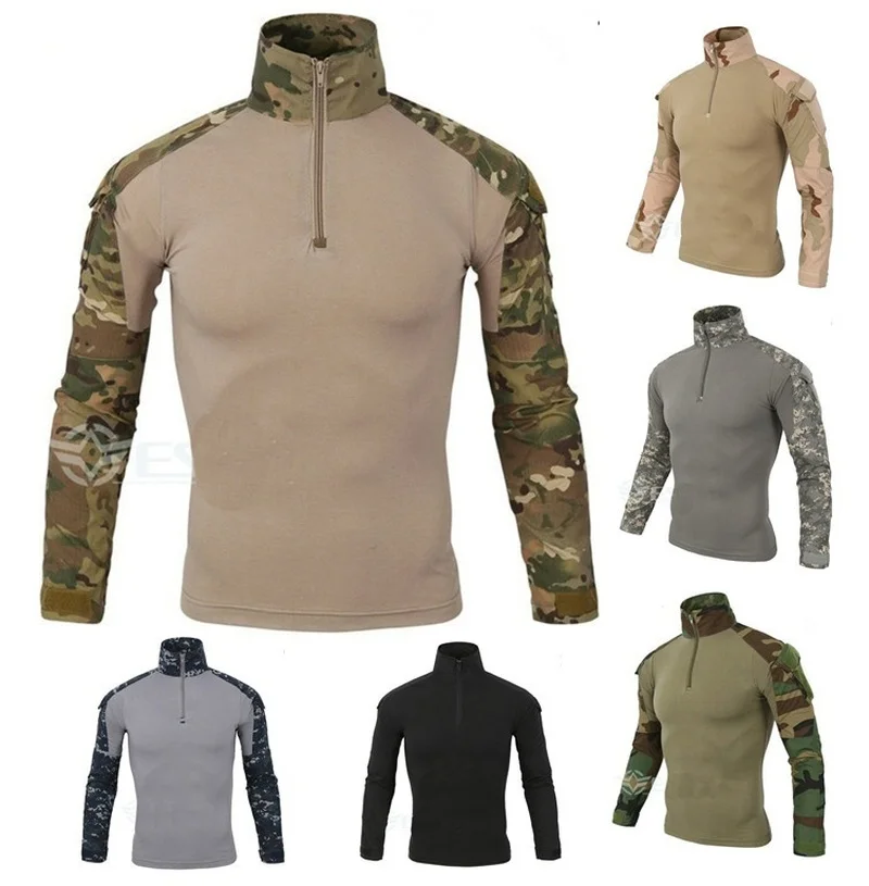 Zogaa 2019 Tactical military Frog Camouflage Suit US Army Combat Long Sleeve Brand Cotton Breathable Combat Frog Men Hoodies
Zogaa 2019 Tactical military Frog Camouflage Suit US Army Combat Long Sleeve Brand Cotton Breathable Combat Frog Men Hoodies