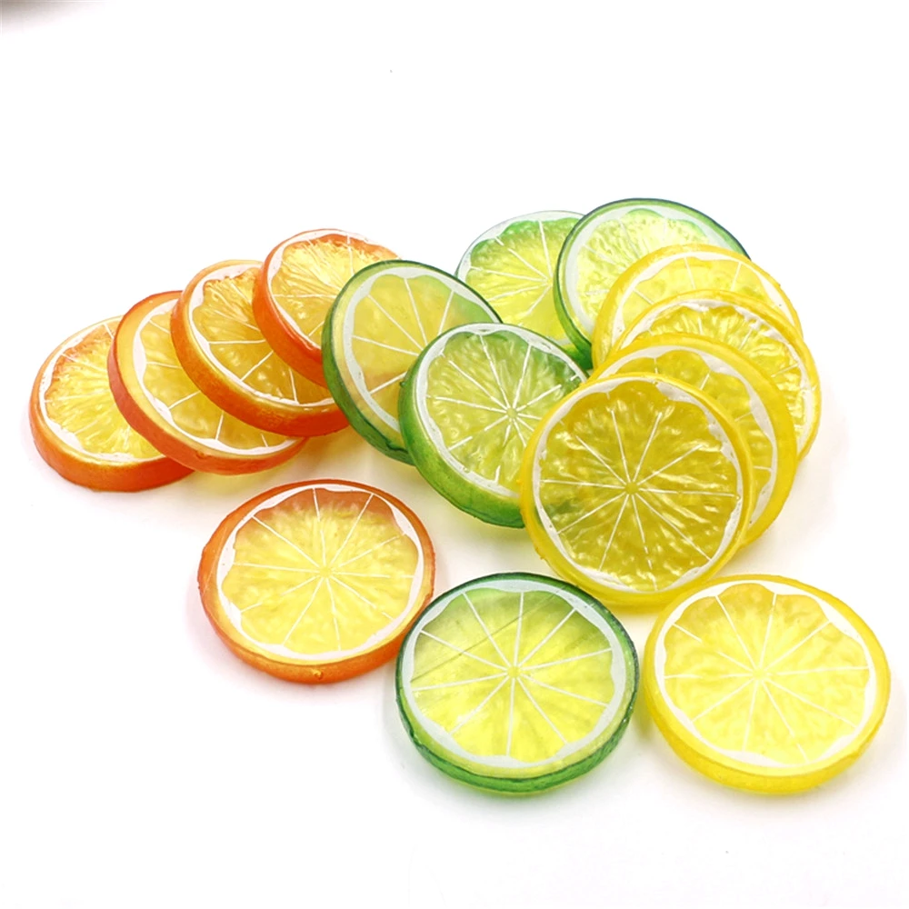 10Pcs/lot Mini Simulation Lemon Slices Super Small Foam Plastic Fake Artificial Fruit Model Party Kitchen Wedding Decoration
10Pcs/lot Mini Simulation Lemon Slices Super Small Foam Plastic Fake Artificial Fruit Model Party Kitchen Wedding Decoration