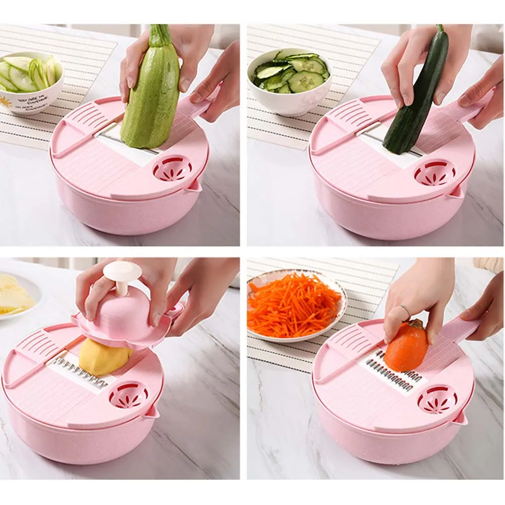 Multi-function Manual Machine Kitchen Vegetable Tool Ginger Milling Lettuce Cutter Cucumber Chopper Grinder Egg White Separator
Multi-function Manual Machine Kitchen Vegetable Tool Ginger Milling Lettuce Cutter Cucumber Chopper Grinder Egg White Separator