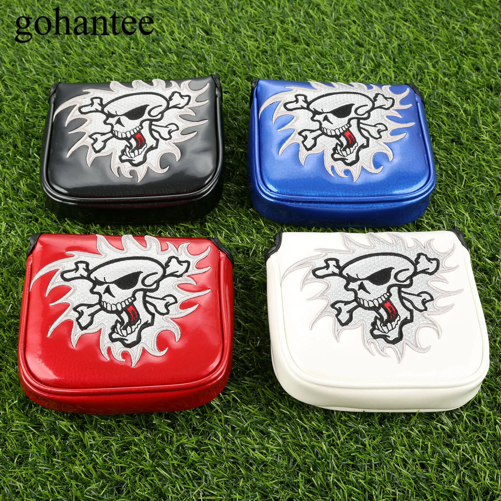 1 Pc Square Golf Putter Headcover PU Leather Golf Club Head Covers With Magnetic Closure Fit All Mallet Style Putters 4 Colours
1 Pc Square Golf Putter Headcover PU Leather Golf Club Head Covers With Magnetic Closure Fit All Mallet Style Putters 4 Colours