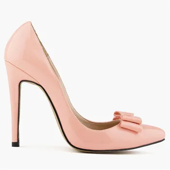Elegant Ladies Bows Patent Pretty Pointy Toe Shoes Woman Fashion Red High Heels Dress Pumps Slip On Bridals Wedding Women Shoes
Elegant Ladies Bows Patent Pretty Pointy Toe Shoes Woman Fashion Red High Heels Dress Pumps Slip On Bridals Wedding Women Shoes