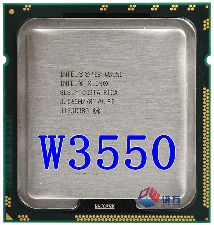 Original lntel Xeon W3550 Quad Core 3.06GHz TDP 130W 8MB Cache LGA 1366 Desktop CPU (working 100% Free Shipping)
Original lntel Xeon W3550 Quad Core 3.06GHz TDP 130W 8MB Cache LGA 1366 Desktop CPU (working 100% Free Shipping)